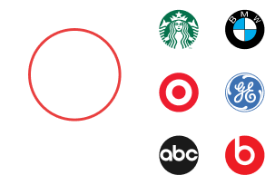 Forma circular del logotipo